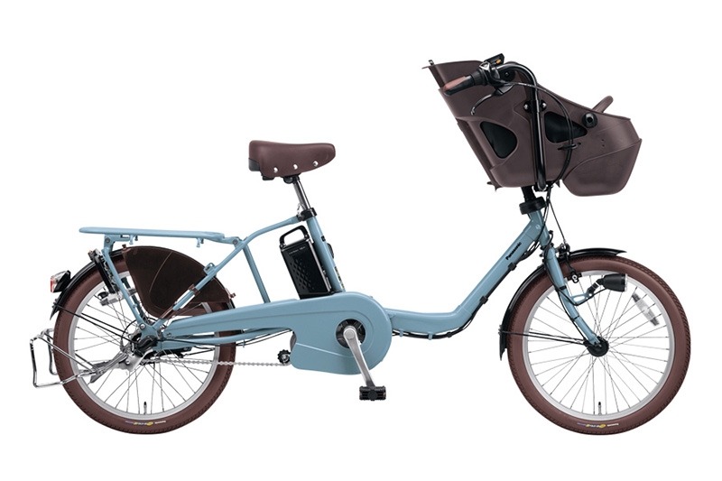 赤ちゃんを乗せられる電動アシスト自転車パナソニック ギュットミニ DX 